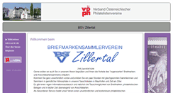 Desktop Screenshot of bsv-zillertal.voeph.at